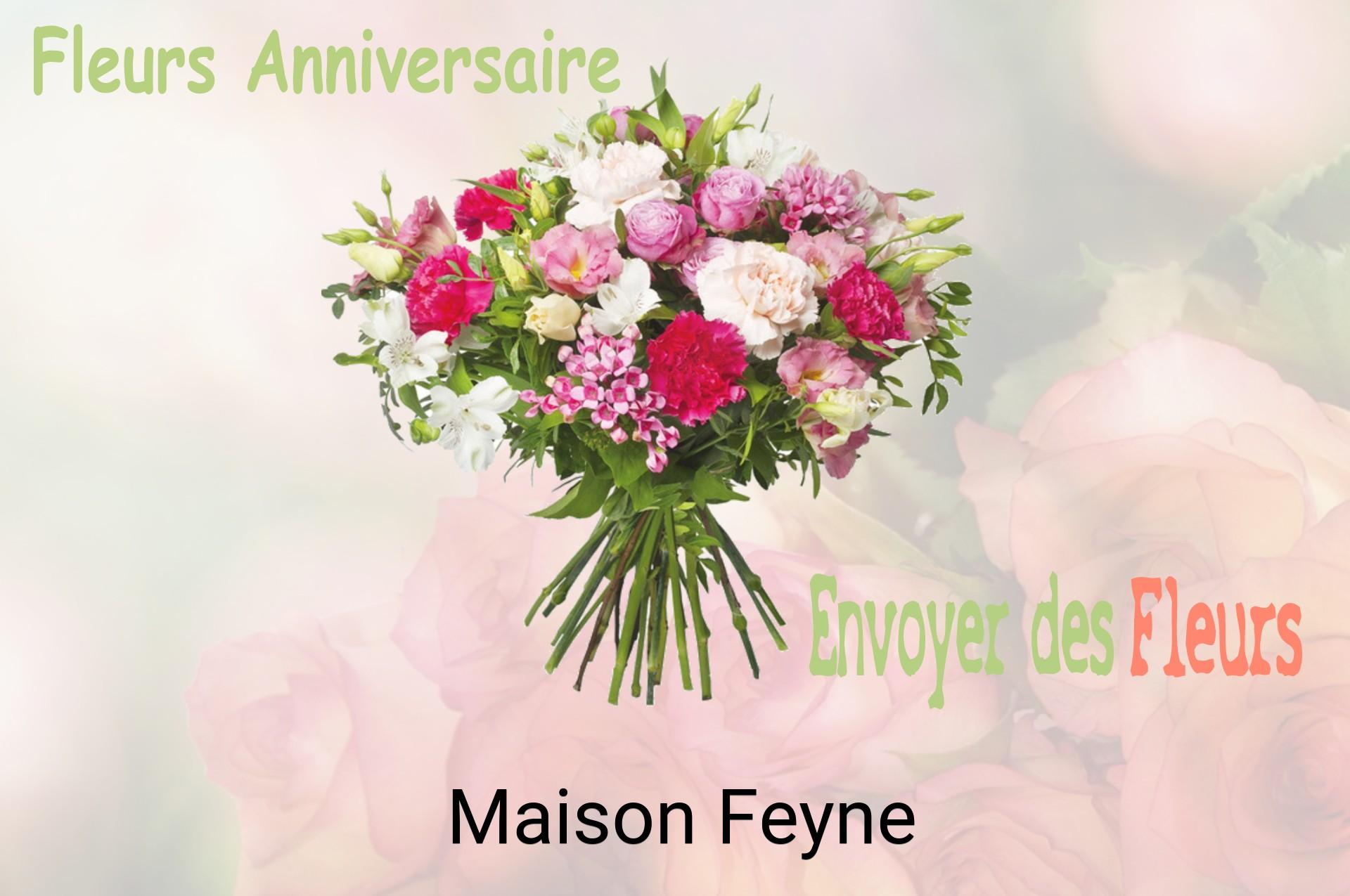 Bouquet de fleurs d’anniversaire livré à Maison-Feyne