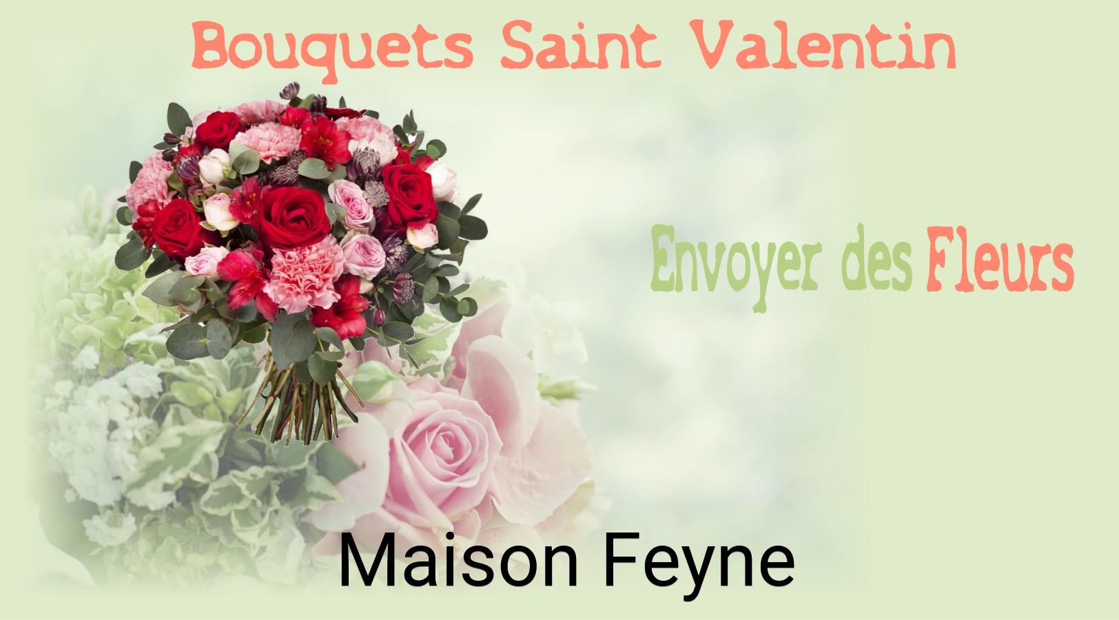 Roses de Saint-Valentin livrées à Maison-Feyne